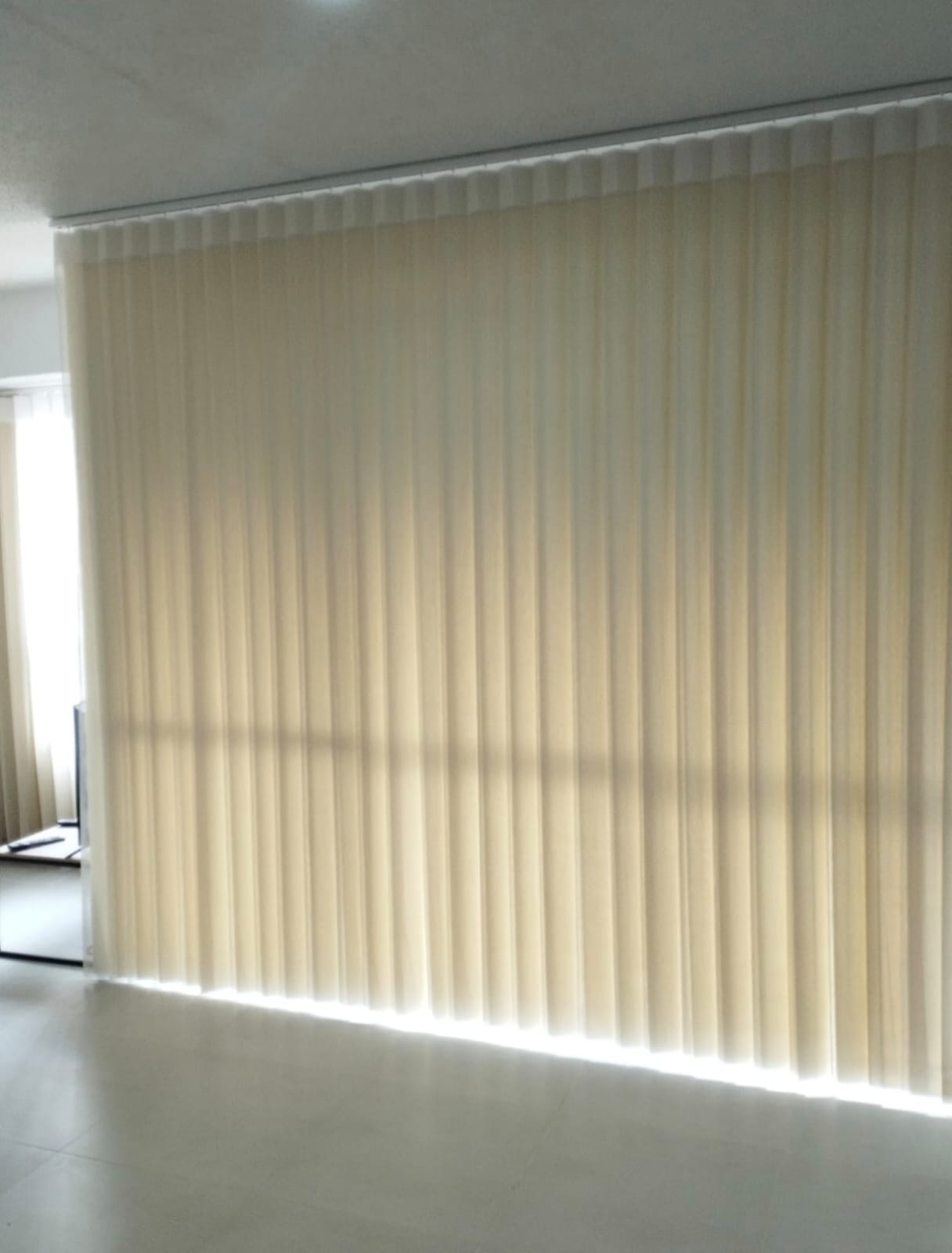 Sheer vertical ondas